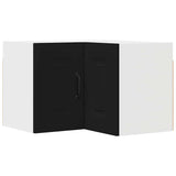 Kitchen Wall Cabinet Black 57 x 57 x 40 cm Engineered Wood - Front View