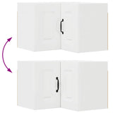 Kitchen Wall Cabinet with Door High Gloss White 57 x 57 x 40 cm - Extra Image