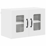 Kitchen Wall Cabinet with Shelf 2 pcs White 60 x 31 x 40 cm - 45-Degree Angle