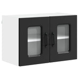 Dishwasher Panel Kalmar Black 60 x 31 x 40 cm Engineered Wood - Front View