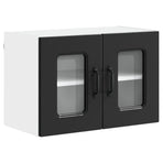 Dishwasher Panel Kalmar 2 pcs Black Engineered Wood