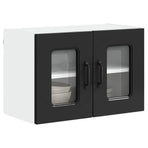 Dishwasher Panel Kalmar 2 pcs Black Engineered Wood