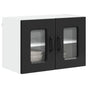 Dishwasher Panel Kalmar 2 pcs Black Engineered Wood