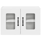 Kitchen Wall Cabinet with Door High Gloss White 60 x 31 x 40 cm - Close-Up Angle