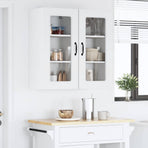 Dishwasher Panel Kalmar 2 pcs White Engineered Wood