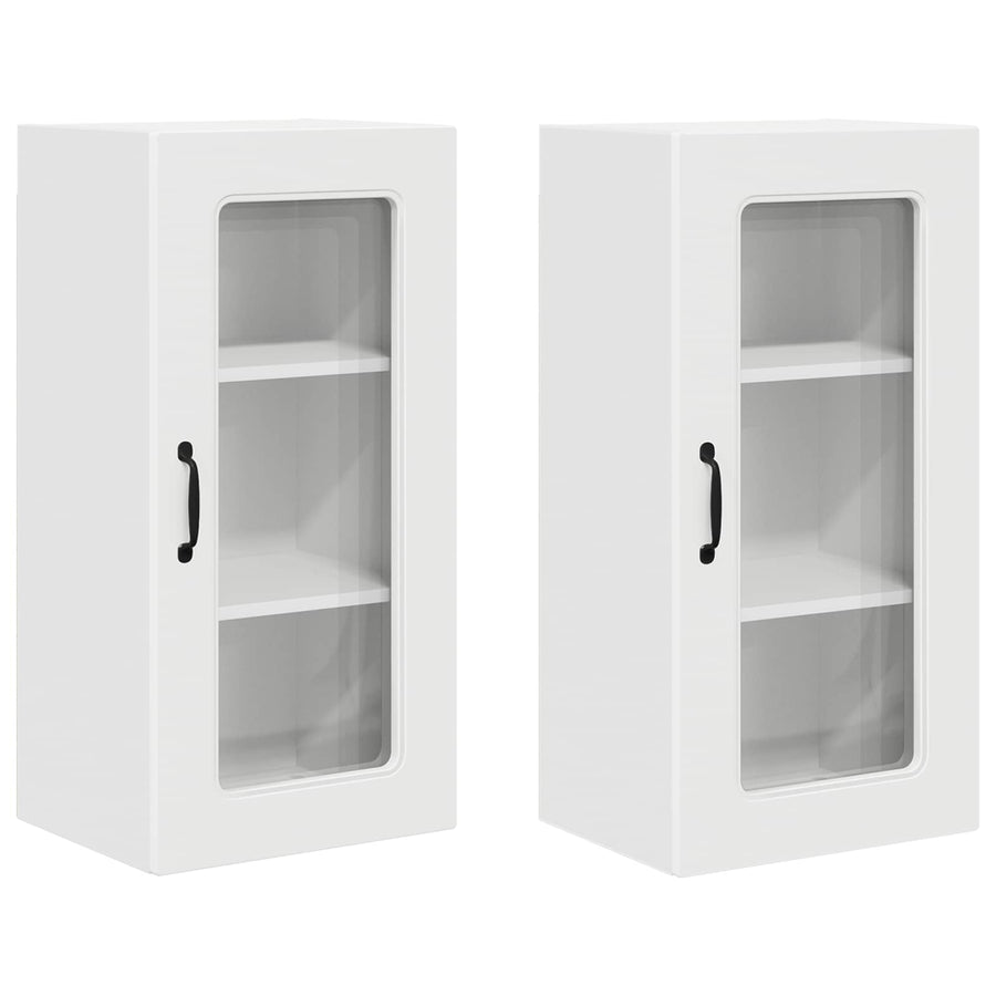 Dishwasher Panel Kalmar 2 pcs White Engineered Wood