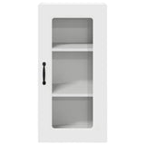 Kitchen Wall Cabinet with Shelf 2 pcs White 40 x 31 x 80 cm - Close-Up Angle