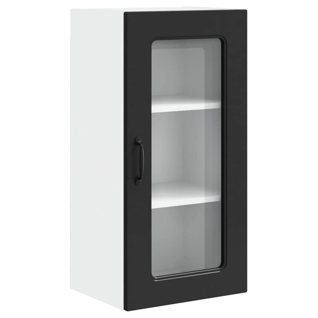 Dishwasher Panel Kalmar Black 40 x 31 x 80 cm Engineered Wood