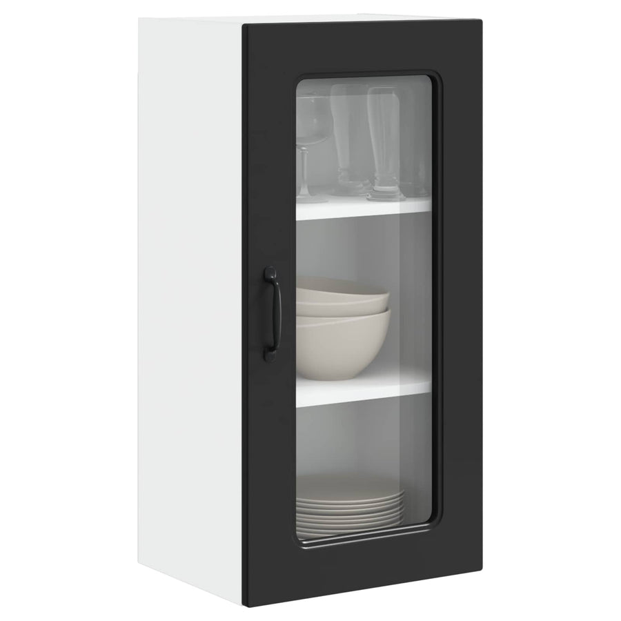 Dishwasher Panel Kalmar Black 40 x 31 x 80 cm Engineered Wood