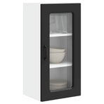 Dishwasher Panel Kalmar 2 pcs Black Engineered Wood