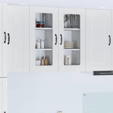 Kitchen Wall Cabinet with Door High Gloss White 40 x 31 x 80 cm
