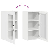 Kitchen Wall Cabinet with Door High Gloss White 40 x 31 x 80 cm - Extra Image