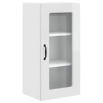 Dishwasher Panel Kalmar 2 pcs High Gloss White Engineered Wood