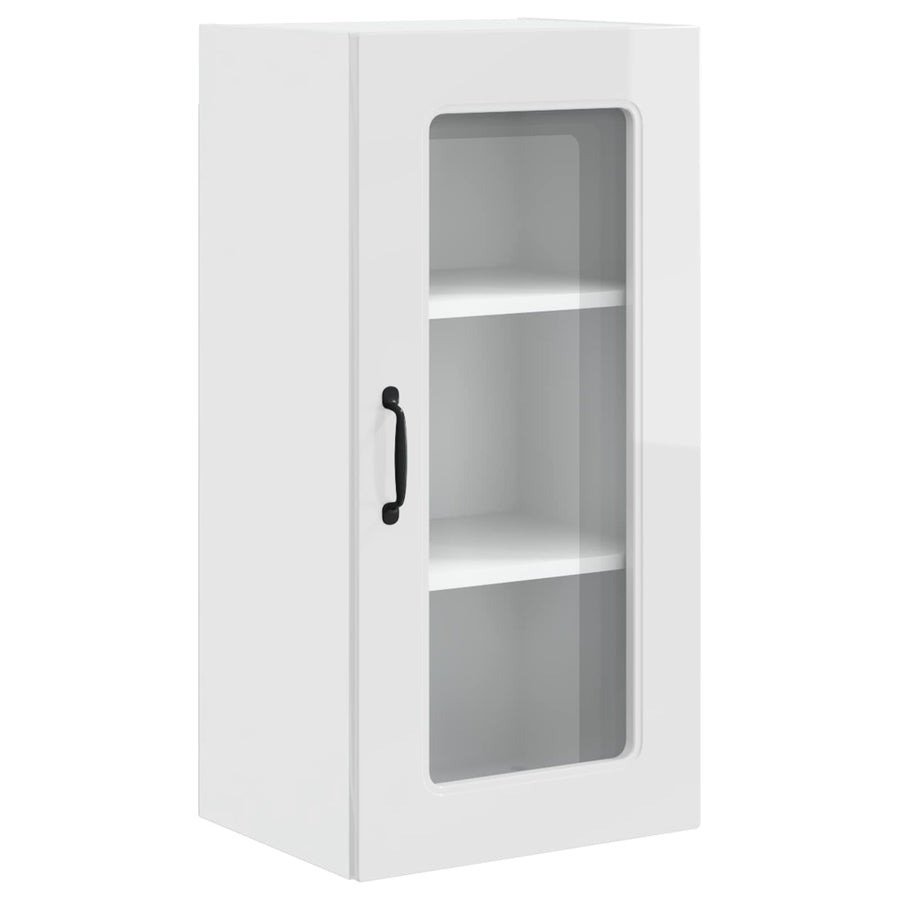 Dishwasher Panel Kalmar 2 pcs High Gloss White Engineered Wood