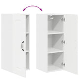 Kitchen Wall Cabinet White 30 x 31 x 80 cm Engineered Wood - Extra Image