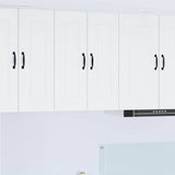Kitchen Wall Cabinet with Shelf 2 pcs White 30 x 31 x 80 cm