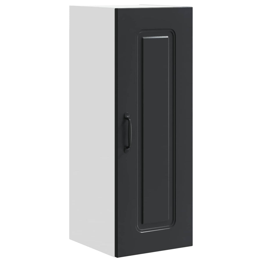 Dishwasher Panel Kalmar 2 pcs Black Engineered Wood