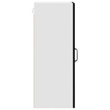 Kitchen Wall Cabinet with Shelf 2 pcs Black 30 x 31 x 80 cm - Low Angle