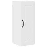 Kitchen Wall Cabinet with Door High Gloss White 30 x 31 x 80 cm - Front View