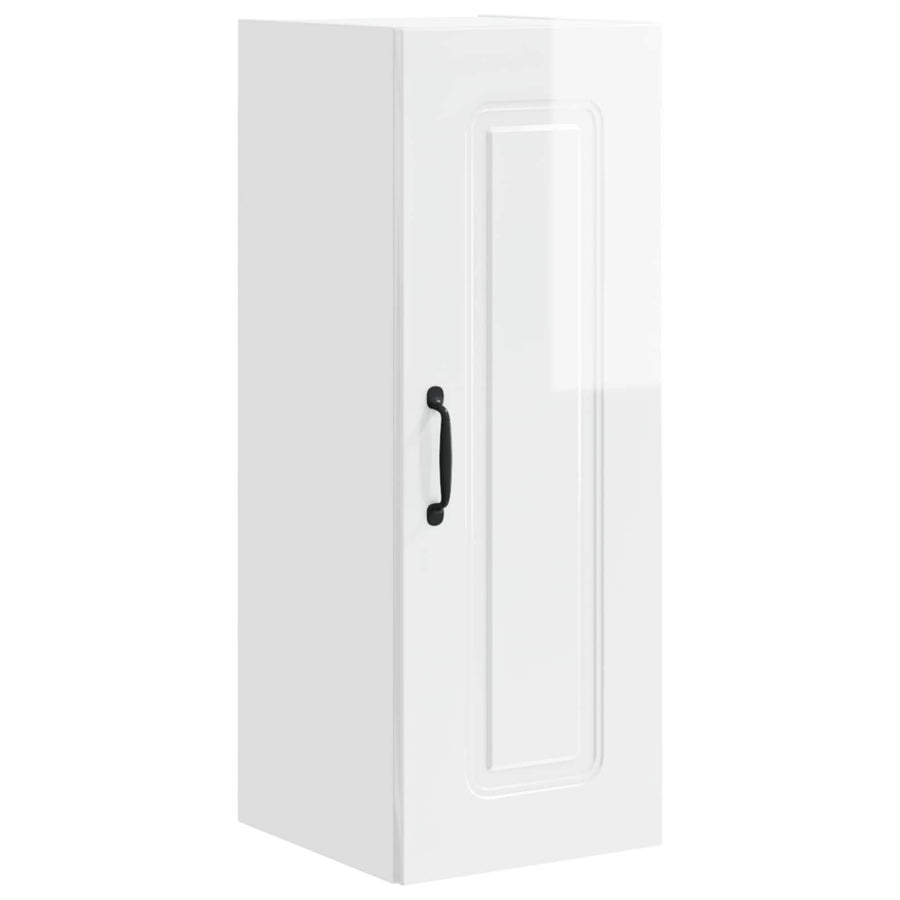 Dishwasher Panel Kalmar 2 pcs High Gloss White Engineered Wood