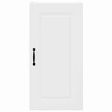 Kitchen Wall Cabinet White 40 x 31 x 80 cm Engineered Wood - Close-Up Angle