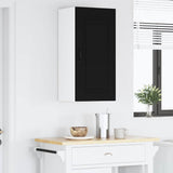 Kitchen Wall Cabinet Black 40 x 31 x 80 cm Engineered Wood - Top-Down View