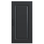 Dishwasher Panel Kalmar Black 40 x 31 x 80 cm Engineered Wood