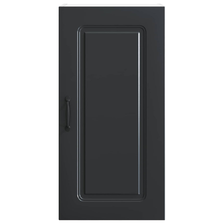 Dishwasher Panel Kalmar Black 40 x 31 x 80 cm Engineered Wood