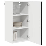 Dishwasher Panel Kalmar Black 40 x 31 x 80 cm Engineered Wood
