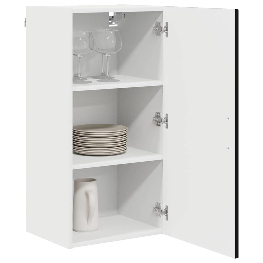 Dishwasher Panel Kalmar Black 40 x 31 x 80 cm Engineered Wood