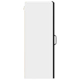 Dishwasher Panel Kalmar Black 40 x 31 x 80 cm Engineered Wood