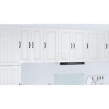 Dishwasher Panel Kalmar High Gloss White 40 x 31 x 80 cm