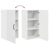 Kitchen Wall Cabinet with Door High Gloss White 40 x 31 x 80 cm - Extra Image