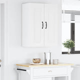 Kitchen Wall Cabinet White 60 x 31 x 80 cm Engineered Wood - Top-Down View