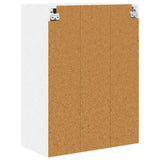 Kitchen Wall Cabinet White 60 x 31 x 80 cm Engineered Wood - Low Angle
