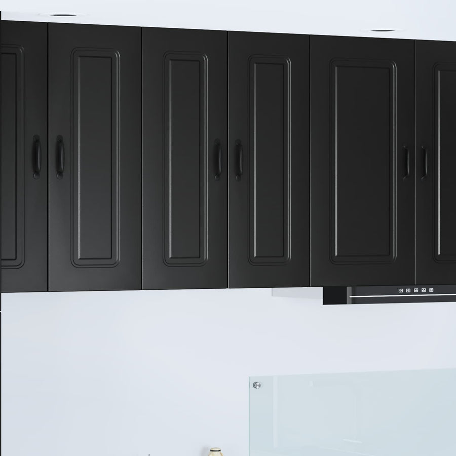Dishwasher Panel Kalmar Black 60 x 31 x 80 cm Engineered Wood