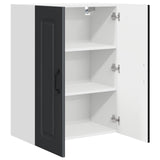 Dishwasher Panel Kalmar Black 60 x 31 x 80 cm Engineered Wood - 45-Degree Angle