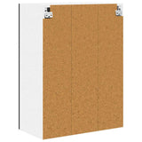 Kitchen Wall Cabinet Black 60 x 31 x 80 cm Engineered Wood - Low Angle