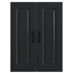 Dishwasher Panel Kalmar Black 60 x 31 x 80 cm Engineered Wood