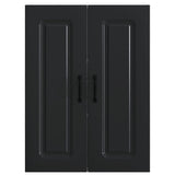 Dishwasher Panel Kalmar Black 60 x 31 x 80 cm Engineered Wood - Rear View