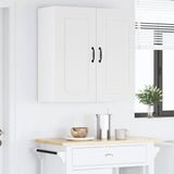Kitchen Wall Cabinet White 80 x 31 x 80 cm Engineered Wood - Top-Down View