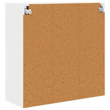Kitchen Wall Cabinet White 80 x 31 x 80 cm Engineered Wood - Low Angle