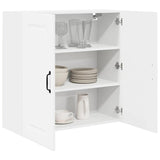 Kitchen Wall Cabinet White 80 x 31 x 80 cm Engineered Wood - Side View