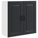 Dishwasher Panel Kalmar Black 80 x 31 x 80 cm Engineered Wood