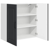 Dishwasher Panel Kalmar Black 80 x 31 x 80 cm Engineered Wood - 45-Degree Angle