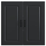 Dishwasher Panel Kalmar Black 80 x 31 x 80 cm Engineered Wood