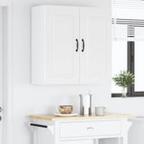 Kitchen Wall Cabinet with Door High Gloss White 80 x 31 x 80 cm - Top-Down View