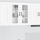 Dishwasher Panel Kalmar White 80 x 31 x 80 cm Engineered Wood