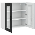 Dishwasher Panel Kalmar Black 80 x 31 x 80 cm Engineered Wood