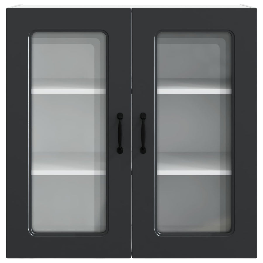 Dishwasher Panel Kalmar Black 80 x 31 x 80 cm Engineered Wood